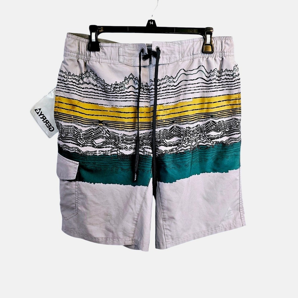 Gerry Quick Dry Lined‎ Swim Trunks Board Shorts Men's Medium